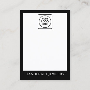 D'appel Présentoir de carte de logo de bijoux propre