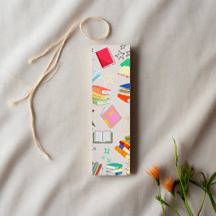 D'appel Whimsical Book Lovers carte Signet
