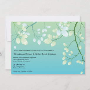 Darden magique - Invitations de mariage florales