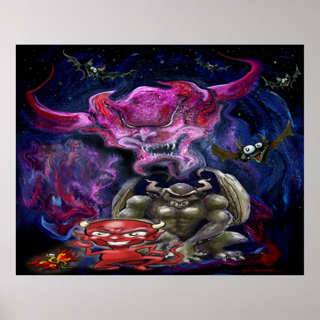 Dark Arts Festival Poster (Devant)