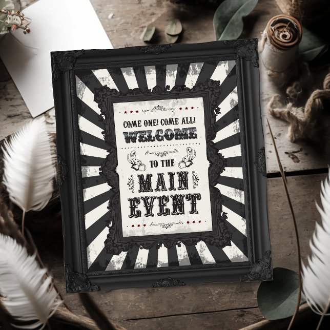 Dark Carnival Psycho Circus Affiche de bienvenue (Créateur téléchargé)