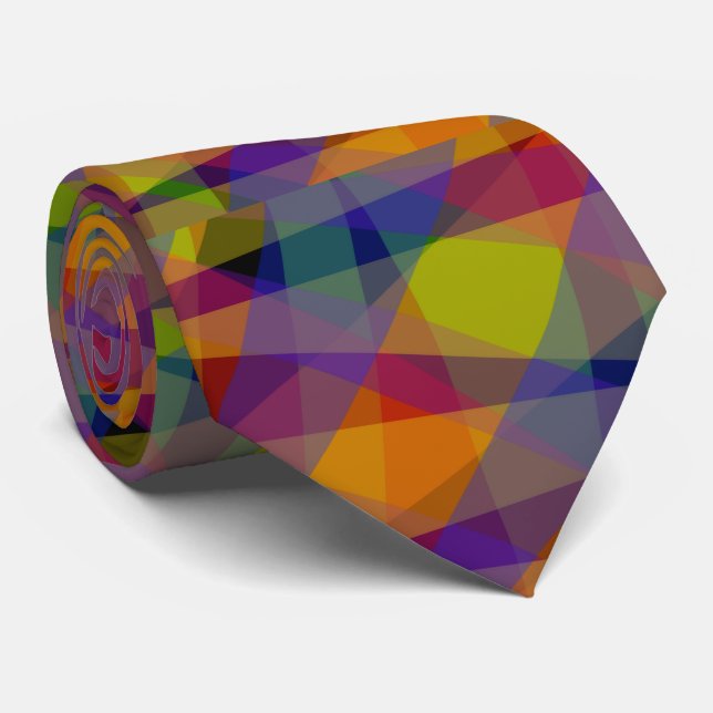 Dark Geometric - Cravate (Roulé)