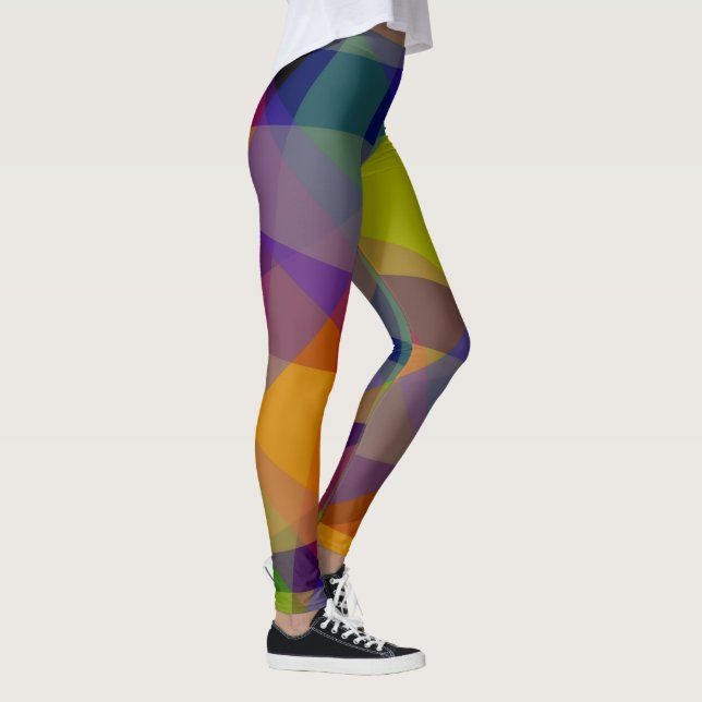 Dark Geometric - Leggings (Droite)