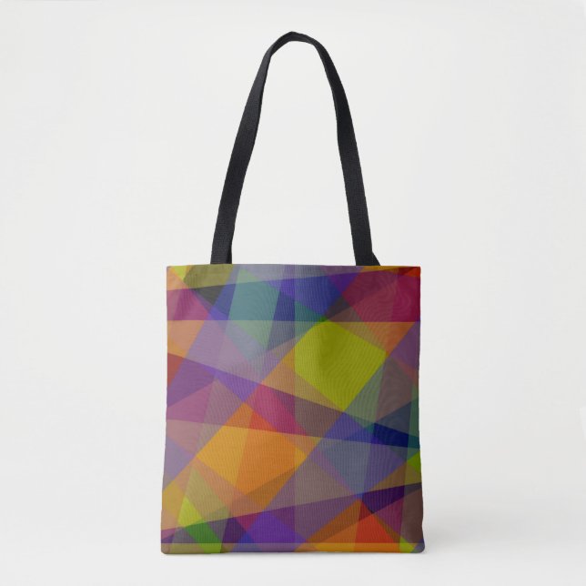 Dark Geometric - Sac fourre-tout (Devant)