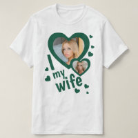 Dark Green Custom J'aime mes femmes hommes t-shirt