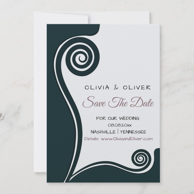 Dark Green Koru - Nouveau Début - Sauvez Notre Dat (Devant)