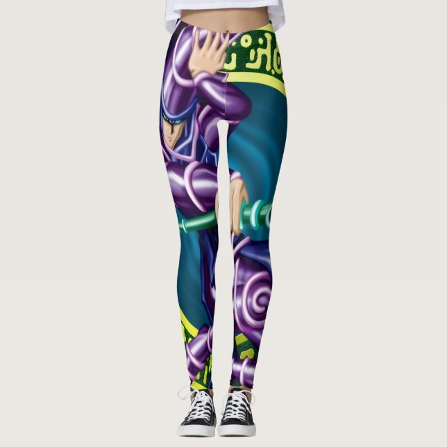 Dark Magician Anime Leggings – Yu-Gi-Oh! Athletic  (Devant)