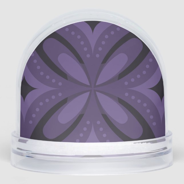 Dark Purple Colored Retro Pattern (Avant)