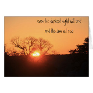 darkest night will
