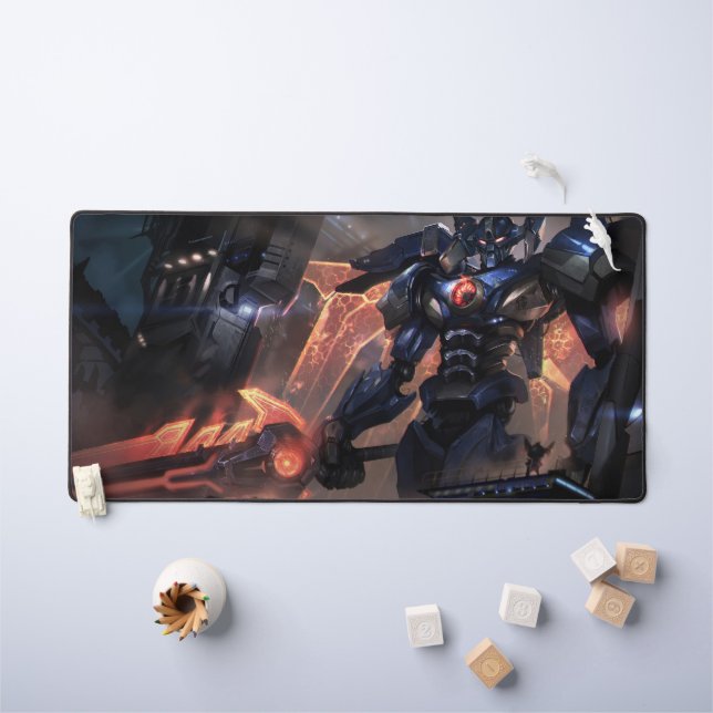 Darkin Blade Deskmat | Mat de bureau personnalisab (Tableau pour enfants)