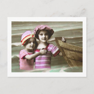 Darling Antique Design de carte postale française