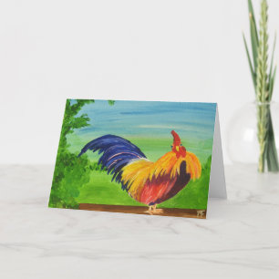Darling - Rooster - Carte de voeux