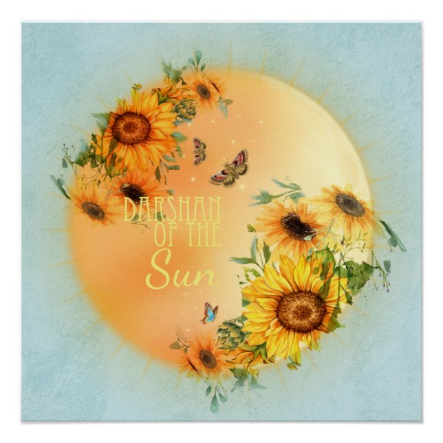 DARSHAN Du Soleil - Poster (Devant)