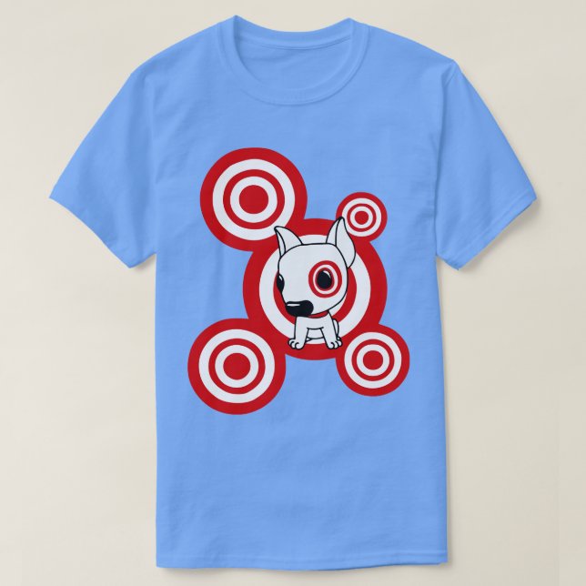 Darts Bullseye Dog Membre de l'équipe TShirt (Design devant)