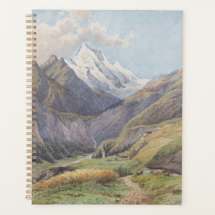 Das Mölltal mit dem Großglockner - Carl Lafite
