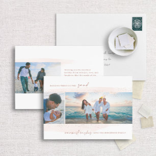 Dashing Through the Sand Holiday Carte photo