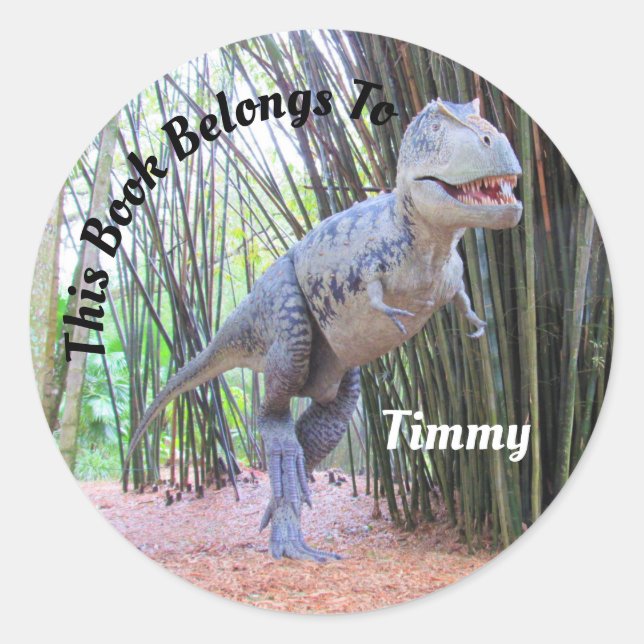 Daspletosaur - Dinosaur - Stickers Plaques (Devant)