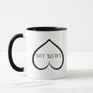 DAT Beard, mignonne Mug cadeau de la Saint-Valenti