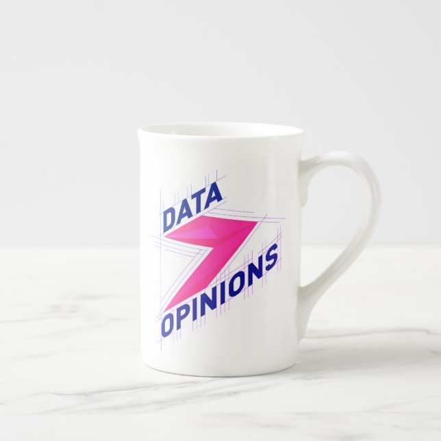 DATA > OPINIONS | Geek Bone China Mug - Bright (Droite)