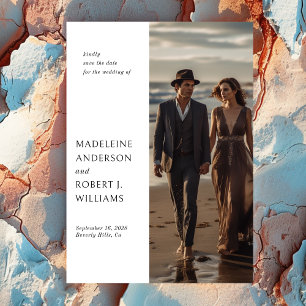 Date de sauvegarde minimaliste du Mariage Modèle p