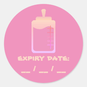 date d'expiration (utilisation par) autocollant
