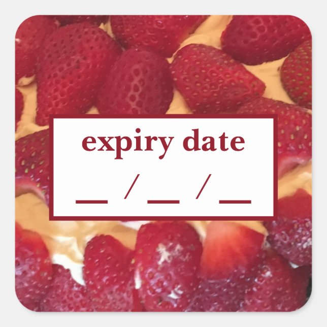 date d'expiration (utilisation par) autocollants a (Devant)