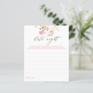 Date Idées de nuit pour couple ou mariée - Fleur s
