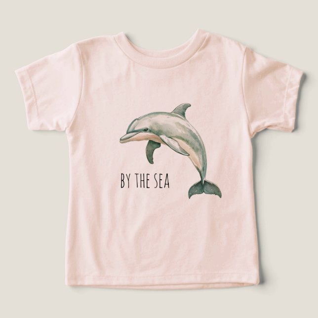 Dauphin au bord de la mer (Design Recto)