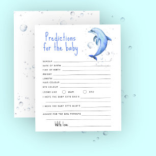 Dauphin de l'océan - prédictions et conseils bébé
