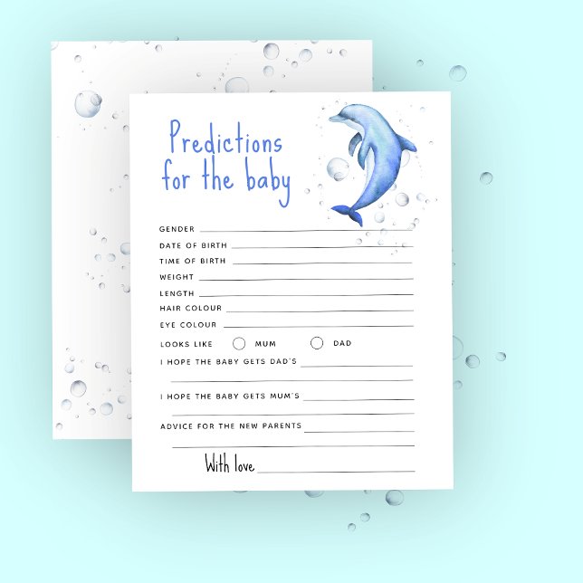 Dauphin de l'océan - prédictions et conseils bébé (Créateur téléchargé)