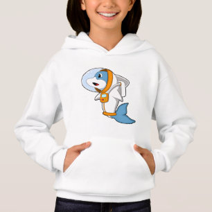 Dauphin en astronaute avec costume
