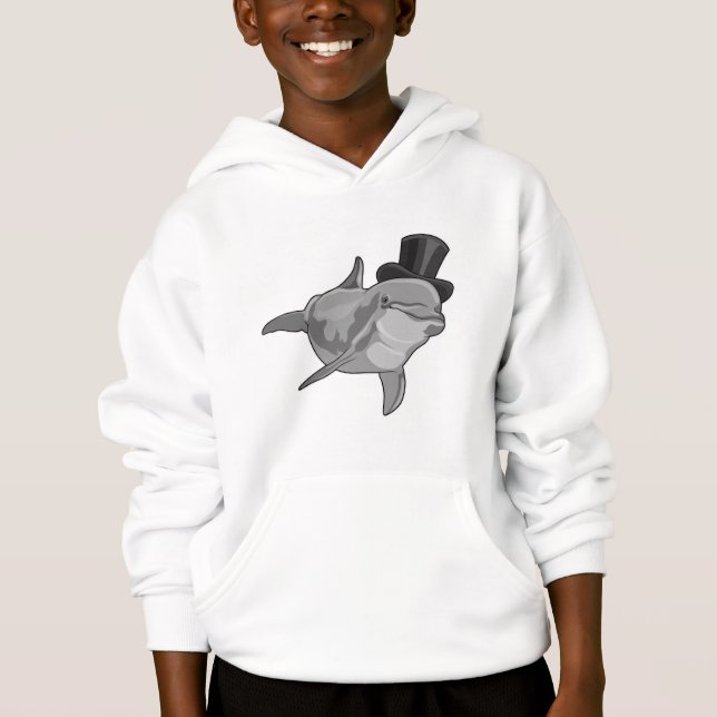 Dauphin en tant que Gentleman avec chapeau supérie (Devant)