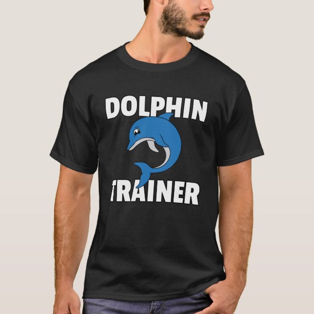 Dauphin Trainer Cadeau Dauphin Filles Sweat - shir (Devant)