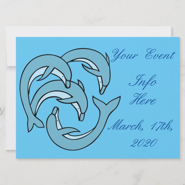 Dauphins bleus entourant Thunder_Cove (Devant)