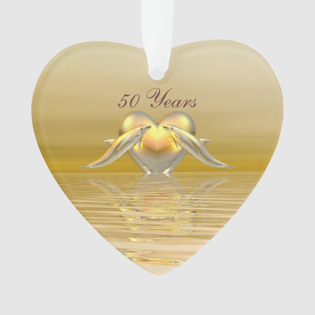 Dauphins et Coeur du Golden Anniversaire (devant)