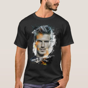 David Beckham - Peinture T-shirt classique