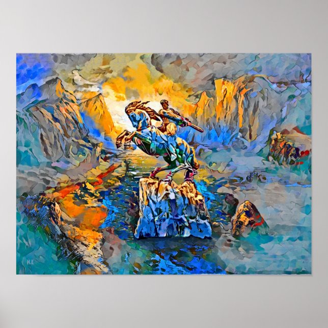 David de Sassoun Print, Value Poster Paper (Matte) (Devant)