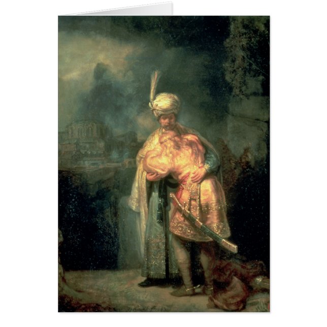 David et Jonathan, 1642 (Devant)