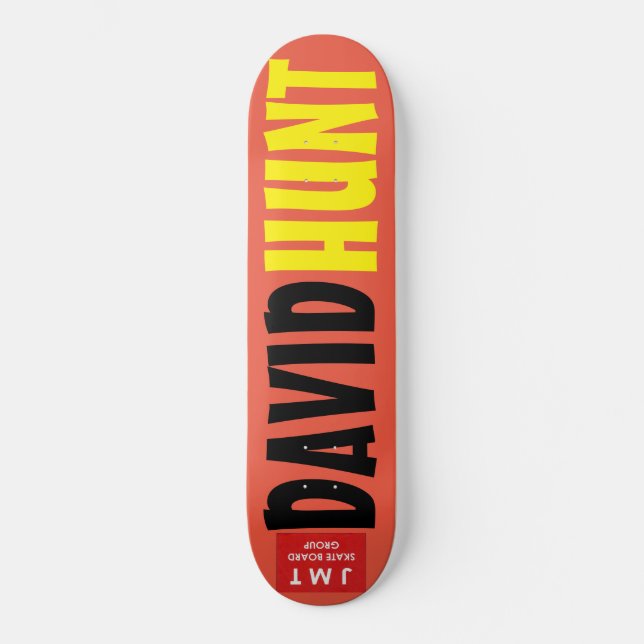 DAVID HUNT Skateboard (Recto)