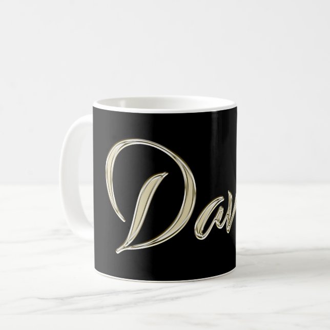 David Name whitegold Tasse Teetasse (Devant gauche)