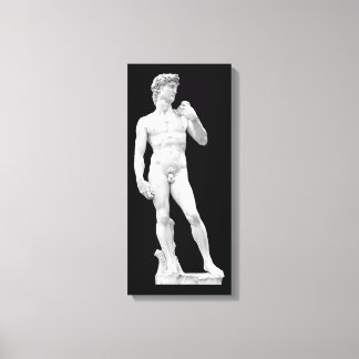 David par Michelangelo Toile enveloppée