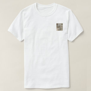 David Qui?— T-Shirt à impression sur la poitrine