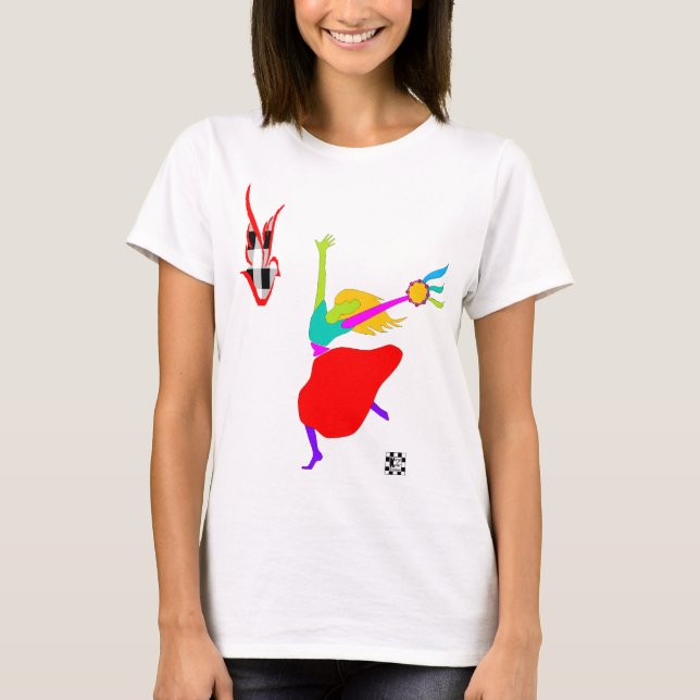 Davidic Dancer avec t-shirt Tambourine (Devant)