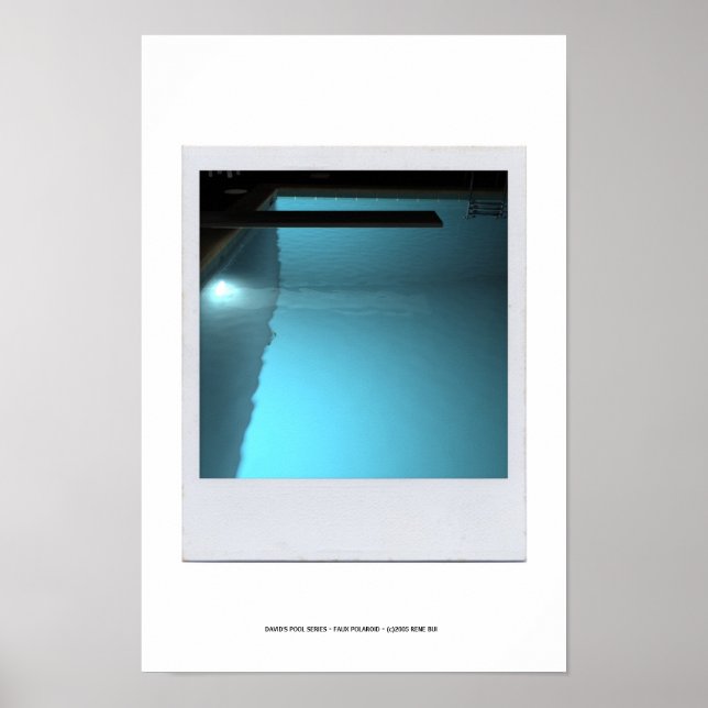 DAVID'S POOL SERIES p09d Poster (Devant)