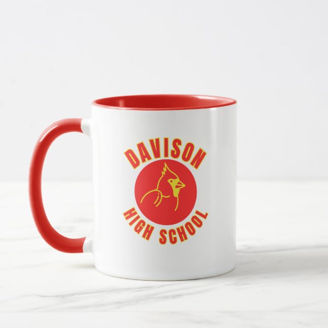 Davison High School Michigan Coffee Mug (Gauche)