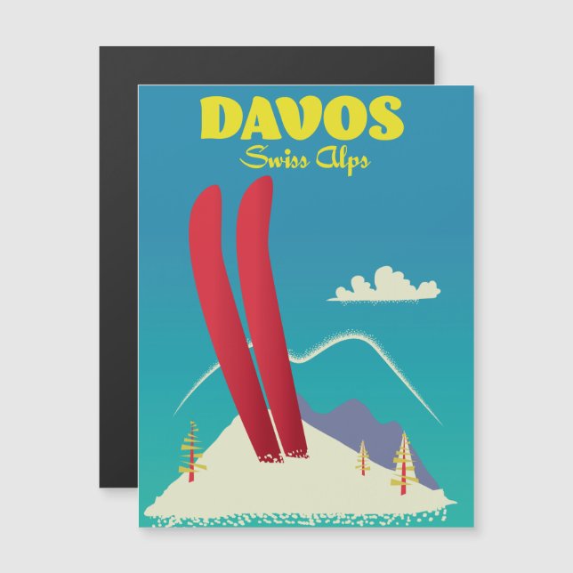 Davos Alpes suisses (Devant / Derrière)