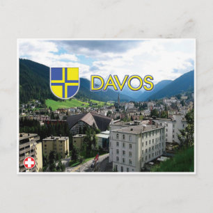 Davos - Carte postale Suisse