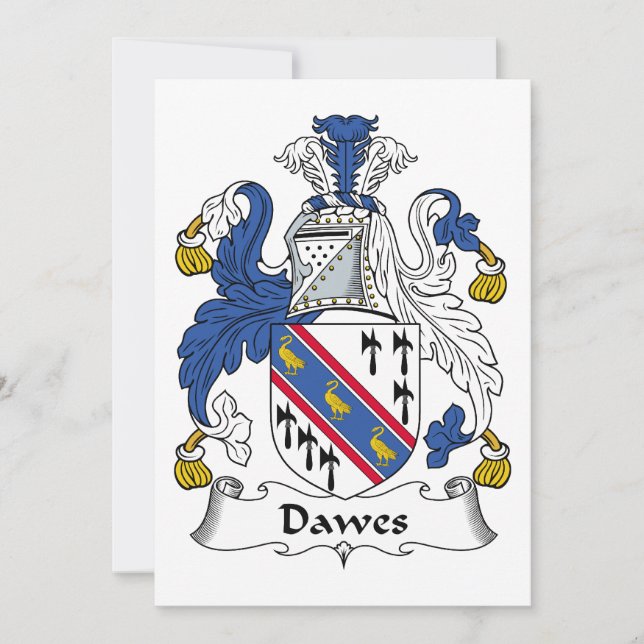 Dawes Family Crest (Devant)