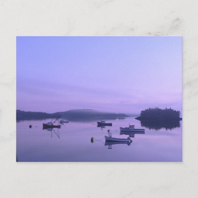 Dawn à la carte postale Lubec (Devant)