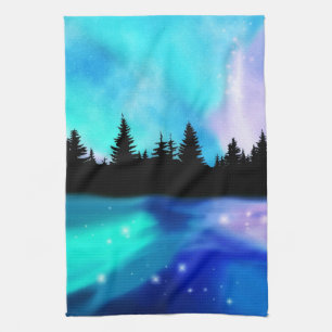 Daybreak Reflections Serviette de cuisine
